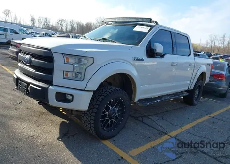 2015 Ford F-150 Lariat z USA, uszkodzony, nr VIN 1FTEW1EF0FFC96795